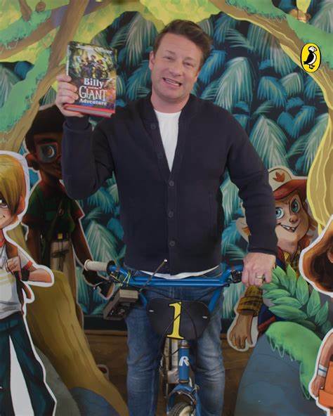 Celebrity chef Jamie Oliver with his first book